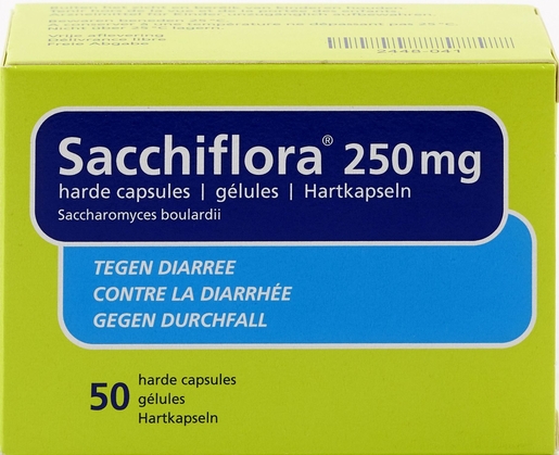 SacchiFlora 250mg 50 Capsules | Darmflora