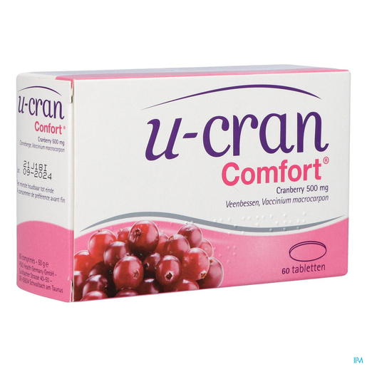 U-Cran Confort 60 tabletten | Urinair comfort