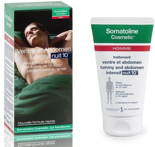 Somatoline Cosmetic Man Behandeling Buik Intensief Nacht 10 250ml | Afslanken