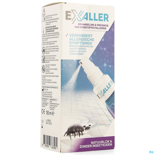 Exaller Allergie Mijten Spray 150 ml | Seizoensgebonden Allergieën