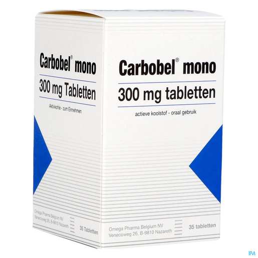 Carbobel Mono 300mg 35 Comprimés | Diarrhée - Turista