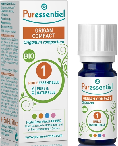 Puressentiel Expert Origan Compact Bio Huile Essentielle 5ml | Produits Bio