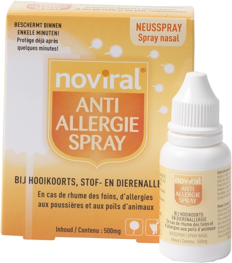 Noviral Spray Anti-Allergies Poeder 500mg | Hulp bij het ademhalen