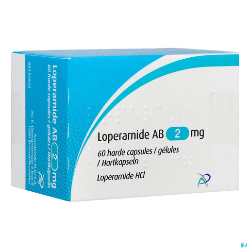 Loperamide AB 2mg 60 Gélules | Diarrhée - Turista