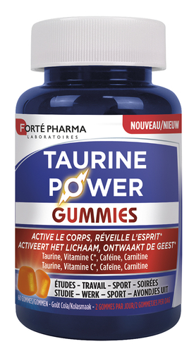 Energie Taurine Power Gummies 60 Gummies | Examens - Studies