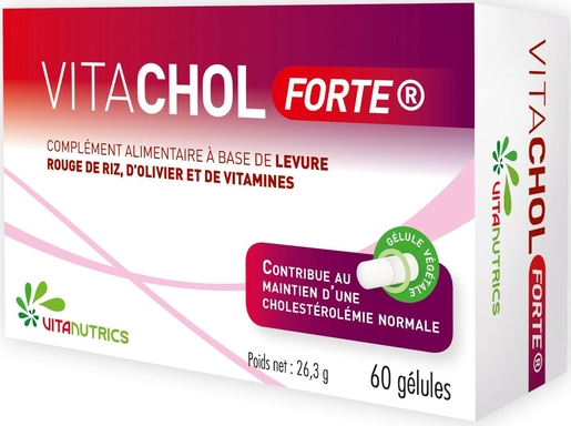 Vitachol Fortecaps 4x15 | Cholestérol