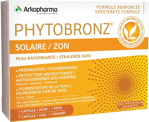 Phytobronz Solar 30 Capsules | Zon - Bruinen