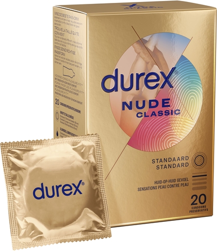 Durex Nude 20 Préservatifs | Préservatifs