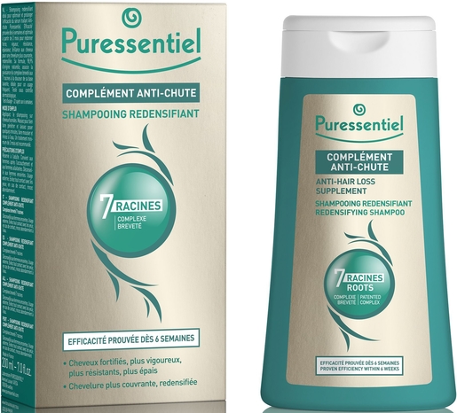 Puressentiel Complément Anti-Chute Shampooing Redensifiant 200ml | Chute des cheveux