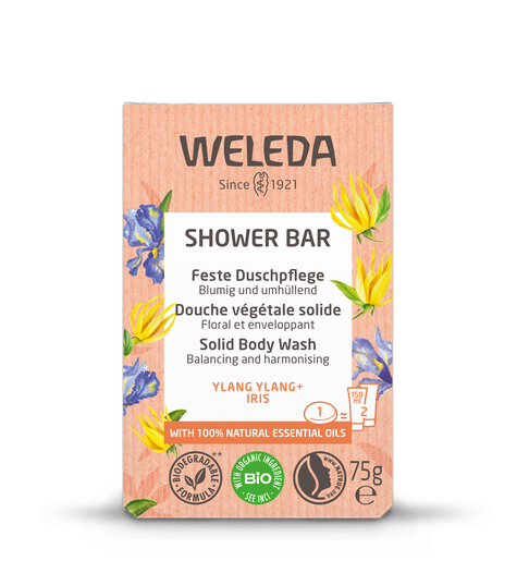 Weleda Shower Bar Lavendel Vetiverolie 75 g | Shampoo