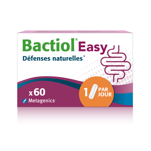 Bactiol Easy 60 Capsules | Probiotiques - Prébiotiques