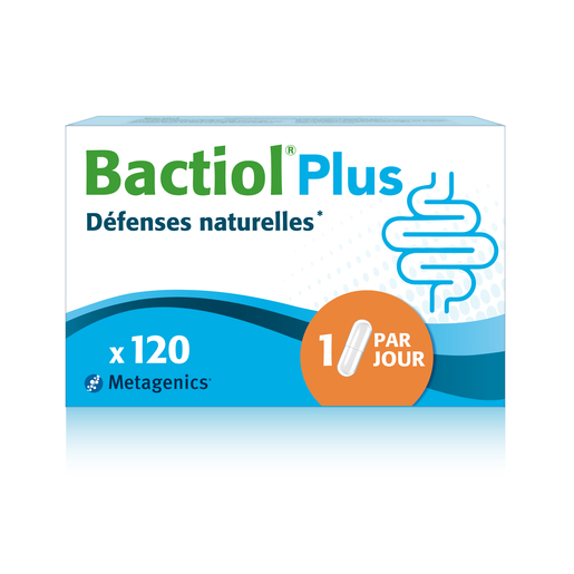 Bactiol Plus 120 Capsules | Probiotiques - Prébiotiques
