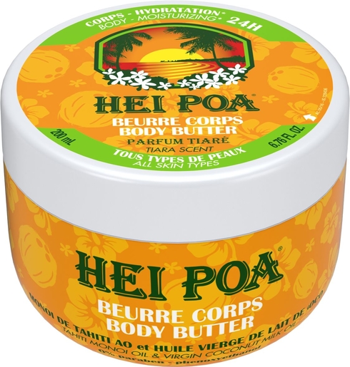Hei Poa Verzorging Lichaamsboter 200ml | Hydratatie - Voeding