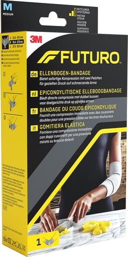 Futuro Epicondylitische Elleboogbrace Huidskleur M | Arm - Pols - Hand
