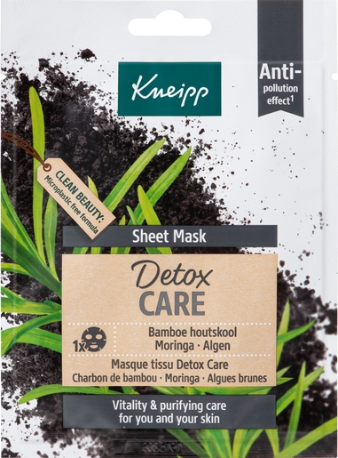 Kneipp Maskerdoekjes Detox Care 24 g | Maskers