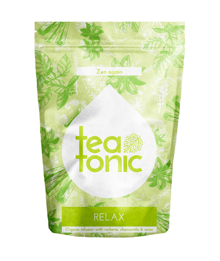Tea Tonic Relax 20 Zakjes | Ontspanning - Antistress