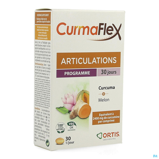 Ortis Curmaflex Articulations 30 Comprimés | Articulations - Arthrose