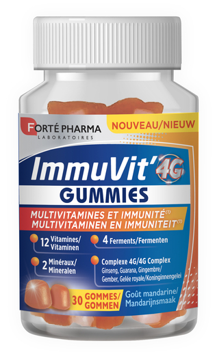 Immuvit&#039; 4G 30 Gummies | Défenses naturelles - Immunité