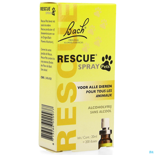 Bach Rescue Pets Spray 20ml | Fleurs de Bach
