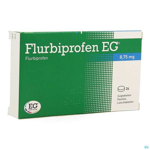 Flurbiprofen EG 8,75mg 24 Pastilles | Mal de gorge