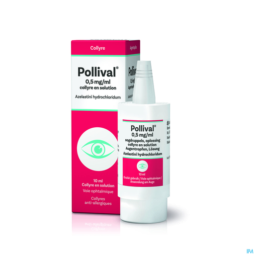 Pollival 0,5mg Collyre 10ml | Yeux