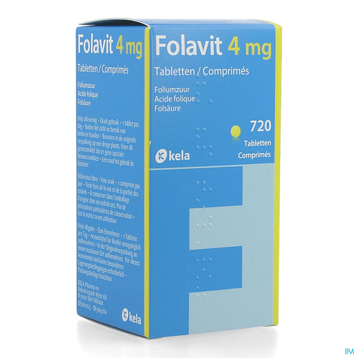 Folavit 4 mg 720 Tabletten | Varia