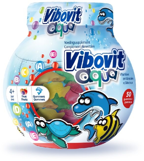 Vibovit Junior Aqua 50 Gommes | Multivitamines
