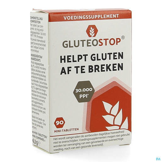 Gluteostop 90 Tabletten | Voedingssupplementen
