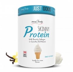 Easy Body Skinny Protein Vanille/Macaron 450 g | Voor sportievelingen