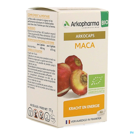 Arkogelules Maca Bio 40 Capsules | Varia