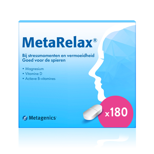 MetaRelax 180 Tabletten | Stress - Ontspanning