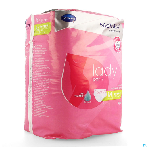 Molicare Premium Lady Pants 5 Drops M 8 Pieces | Changes - Slips - Culottes