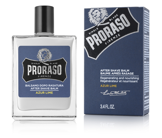 Proraso Azur &amp; Lime Baume Après Rasage 100ml | Rasage (After Shave)