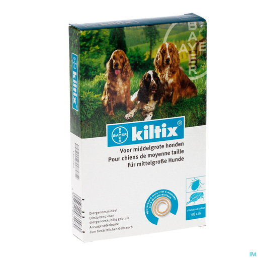 Kiltix Collier A/puce 48cm Chien | Médicaments pour chien
