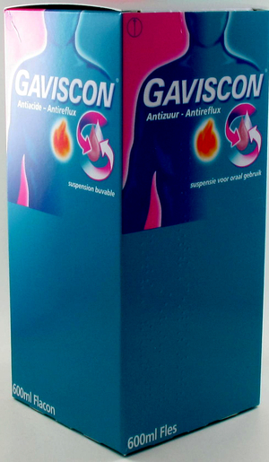 Gaviscon Antireflux Suspension Buvable 600ml | Acidité gastrique