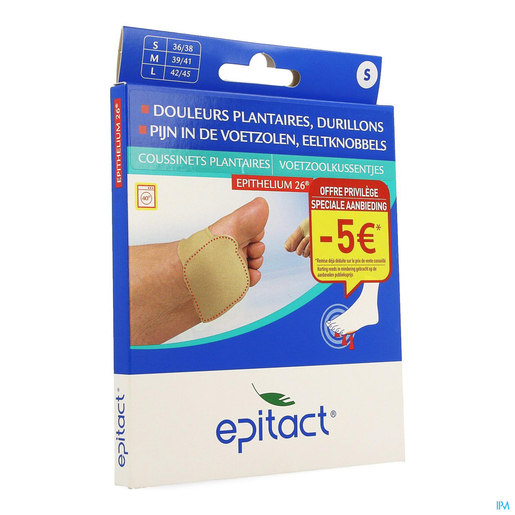Epitact Coussinets Plantaires 36/38 (promo -5 €) | Podologie