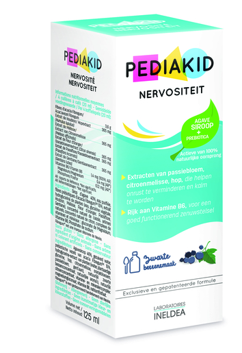 Pediakid Nervosité, sirop de 125ml - La Pharmacie de Pierre