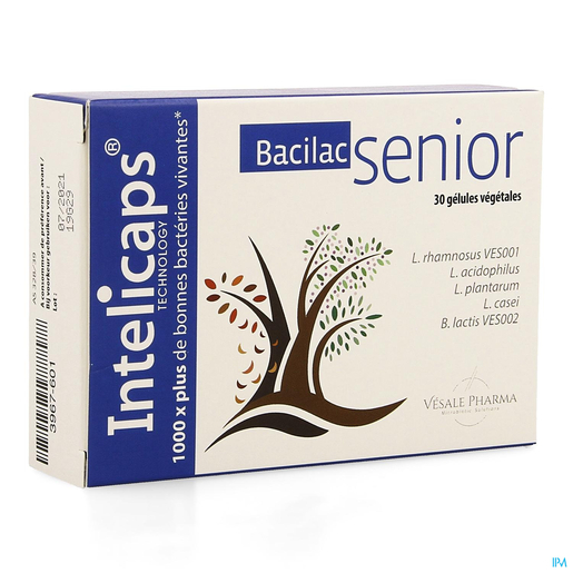 Bacilac Senior Caps 30 | Compléments alimentaires