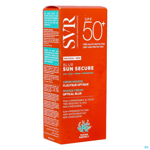 SVR SUN SECURE Blur SPF50+ 50ml | Zonnebescherming