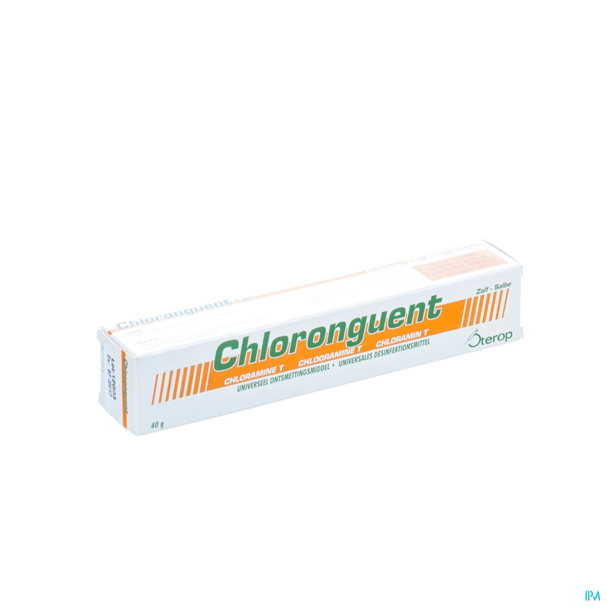 Kinderrijmpjes Gelijkwaardig Bandiet Chloronguent 1,5% Zalf 40g | Ontsmettingsmiddelen - Infectiewerende middelen