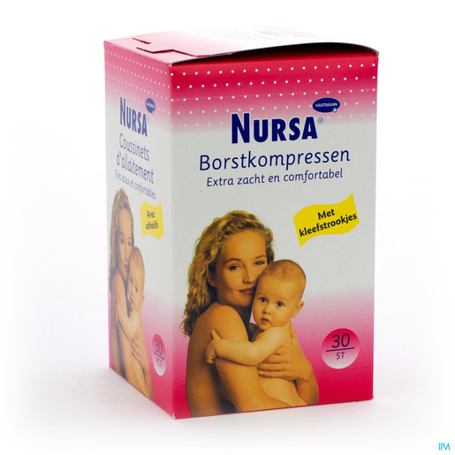 Nursa Hartmann 30 Borstkompressen | Borstvoeding