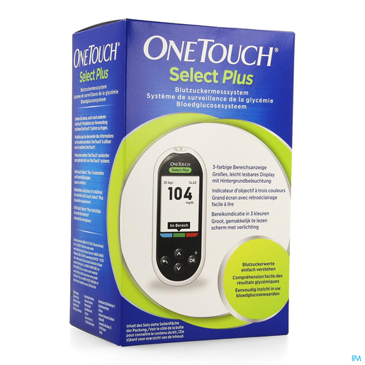 Onetouch Select Plus Bloedglucosesysteem | Diabetes - Glycemie