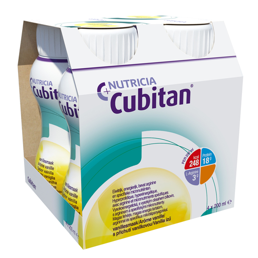 Cubitan Vanille 4x200ml | Nutrition orale