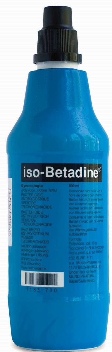 iso-Betadine Gynecologie Oplossing voor Gebruik 500ml