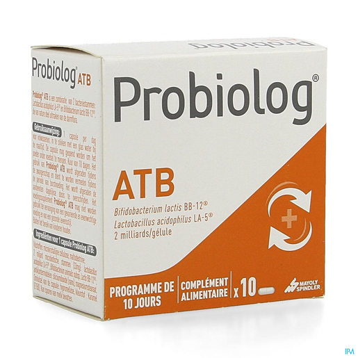 PROBIOLOG ATB               CAPS 10 | Probiotiques - Prébiotiques