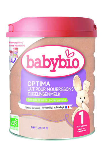 Babybio Optima 1 Melk voor Zuigelingen 800 g | Melk 1ste leeftijd