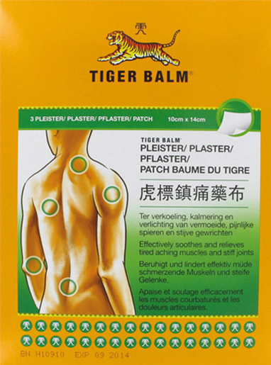 Baume Du Tigre Patch | Muscles - Articulations - Courbatures