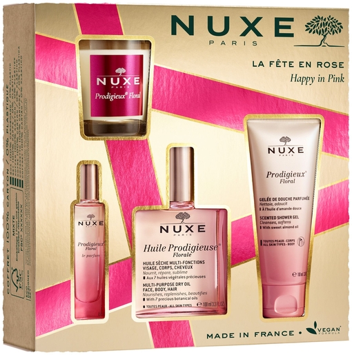 Nuxe Coffret La Fête En Rose Prodigieux Floral 4 Produits | Visage & corps