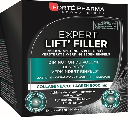 Forté Pharma Expert Lift&#039; Filler 10 Shots | Effet lifting - Elasticité