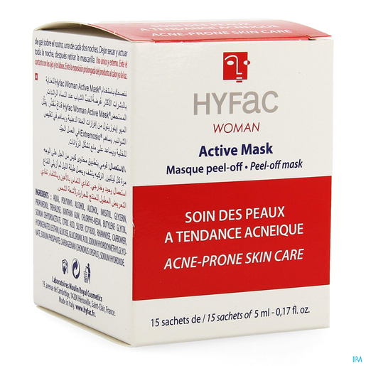 Hyfac Active Masque Peel Off 15x5ml | Masque